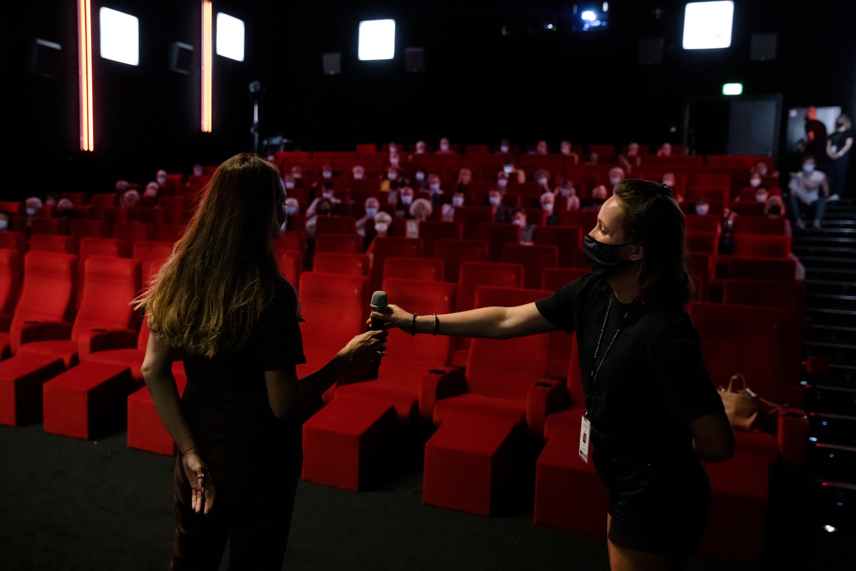 Planète cinéma, atelier, les métiers d'un festival du film. Présentation de film, FIFF 2021 ©Pierre-Yves Massot